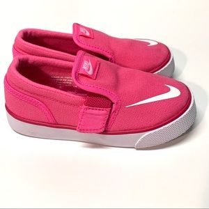 NIKE deck shoes hot pink sz 8 worn once!